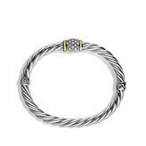 Thumbnail for your product : David Yurman Metro Bracelet with Diamonds and Gold
