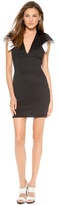 Thumbnail for your product : Robert Rodriguez Bonded Neo Deep V Dress