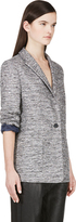 Thumbnail for your product : Marc by Marc Jacobs Silver Marled Lurex Tweed Blazer
