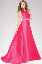 Thumbnail for your product : Jovani A-Line Backless Prom Dress 46501