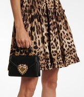 Thumbnail for your product : Dolce & Gabbana Devotion Small leather shoulder bag