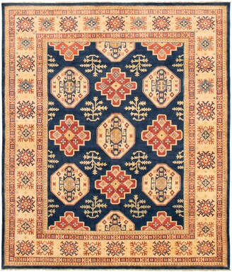 201323 Hand-Knotted Wool Rug Nomad Traditional Brown Tapestry Kilim 5'11 x 8'3 eCarpet Gallery Area Rug for Living Room Bedroom 