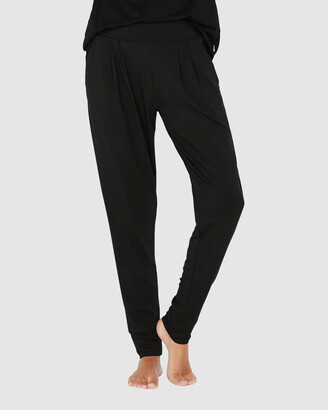 Women's Black Sleepwear - Boody Downtime Lounge Pants