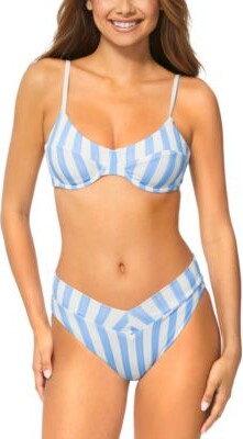 Raisins Juniors Vibras Underwire Bikini Top Selina V Waist Bikini Bottoms