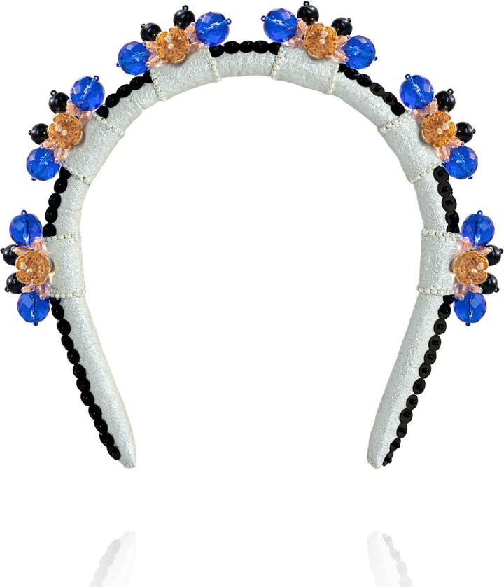 Saule Label - Amelie Headband In Royal Dazzle - ShopStyle Hair Accessories