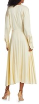Thumbnail for your product : Magda Butrym Milano Pleated Silk Midi Dress