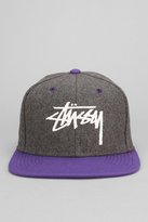 Thumbnail for your product : Stussy Two-Tone Wool Snapback Hat