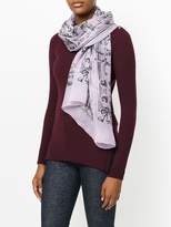 Thumbnail for your product : Versace Heritage Barocco print scarf