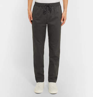 Dolce & Gabbana Tapered Stretch-Cotton Drawstring Trousers