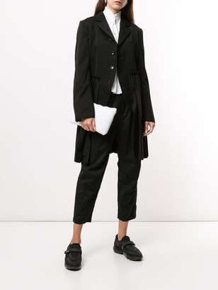 Comme des Garcons Layered Single-Breasted Blazer