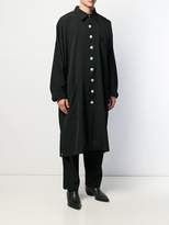 Thumbnail for your product : Yohji Yamamoto button-up shirt coat