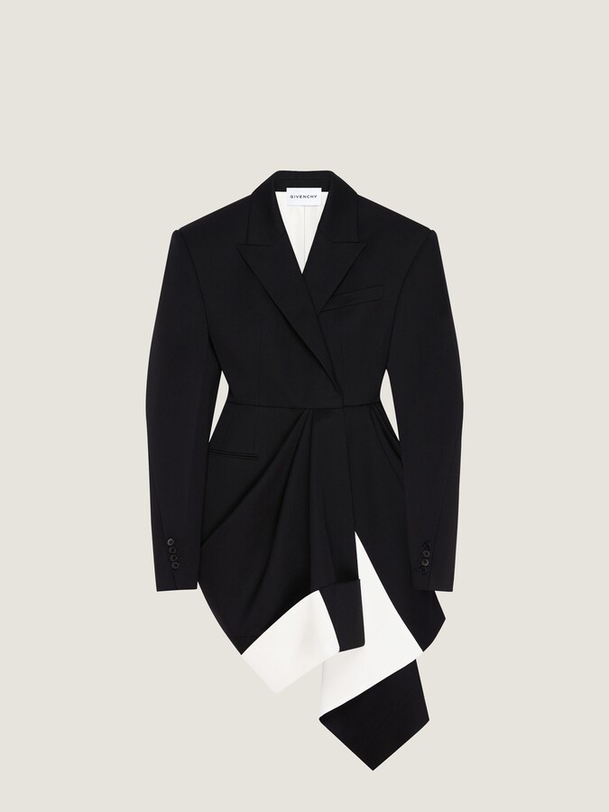 Givenchy Jacket in wool with draped detail