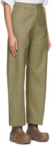 Thumbnail for your product : Arch The Khaki High Waist Trousers