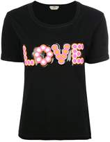 Thumbnail for your product : Fendi Love-appliqué T-shirt
