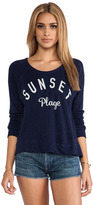 Thumbnail for your product : SUNDRY Sunset Cropped Pullover