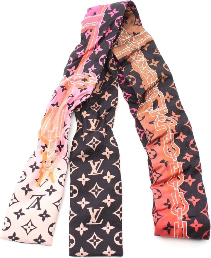 Louis Vuitton 2020 Pre-Owned Monogram Silk Scarf ShopStyle