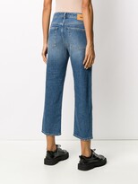 Thumbnail for your product : Diesel Aryel 009CZ straight cropped jeans