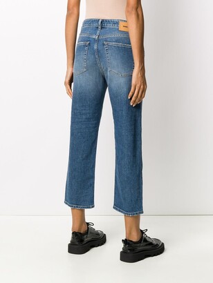 Diesel Aryel 009CZ straight cropped jeans
