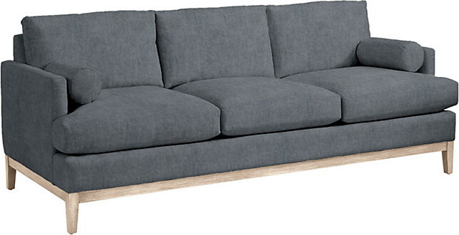 Ballard Designs Hartwell 86-Inch Sofa with Latte Finish - In Stock - Gowan Coconut InsideOut
