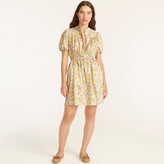 Thumbnail for your product : J.Crew Tall puff-sleeve shirtdress in Liberty Elysian Day floral