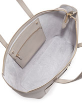 Thumbnail for your product : Smythson Panama East-West Zip Tote Bag, Gray