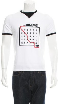 J.W.Anderson Word Search Print T-Shirt w/ Tags