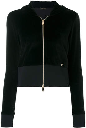 Versace velour hoodie