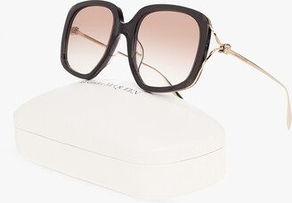 Alexander McQueen Sunglasses, , - Black