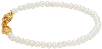 MONDO MONDO White Petite Pearl Bracelet