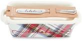 Thumbnail for your product : Mud Pie Ho Ho Ho Tartan Stoneware Mini Loaf Pan & Spreader