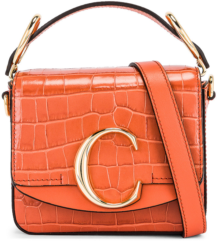 chloe orange bag