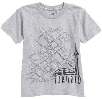 Kid Dangerous Toronto Map Graphic T-Shirt (Toddler Boys)