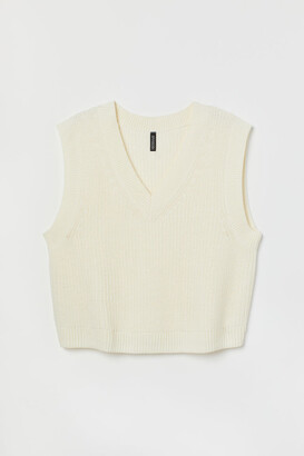 H&M H&M+ Sweater vest - ShopStyle Plus Knitwear