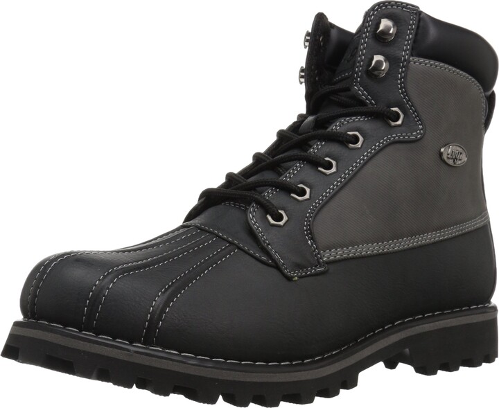 gray lugz boots