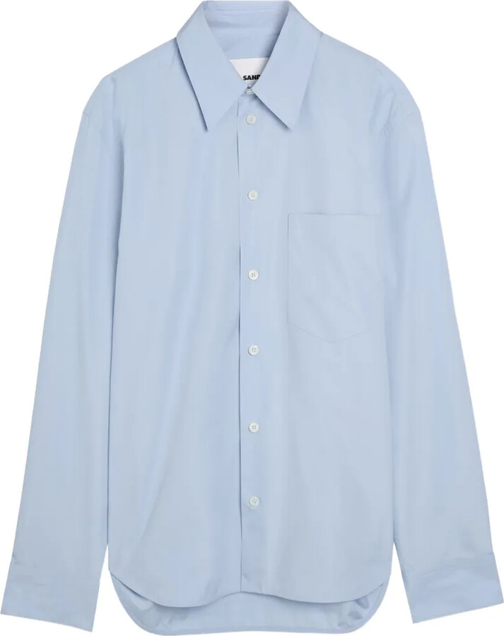Jil Sander Pocket Long-Sleeve Shirt