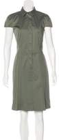 Thumbnail for your product : Akris Punto Short Sleeve Collared Dress