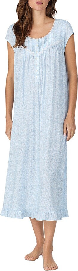 Eileen West Long Jersey Nightgown