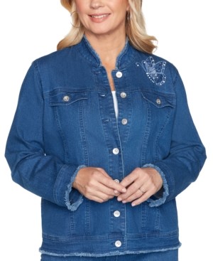 superdown pearl denim jacket