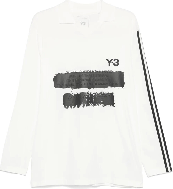 X Adidas Logo-Print Polo Shirt