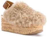 Thumbnail for your product : Chloé Camille shearling sandals