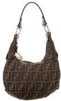 Thumbnail for your product : Fendi Zucca Canvas Hobo