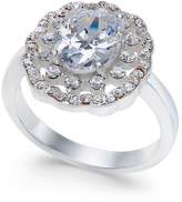 Thumbnail for your product : Charter Club Silver-Tone Crystal Cluster Ring, Created for Macy's