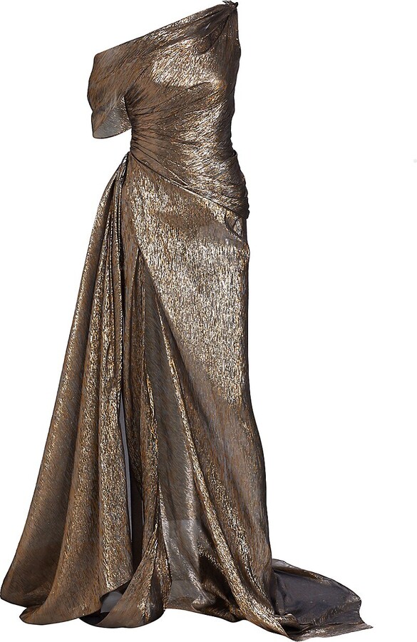 Oscar de la Renta Gold Women's Evening Dresses | ShopStyle
