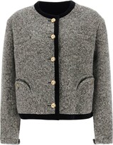 'Gliss' bolero jacket in wool 