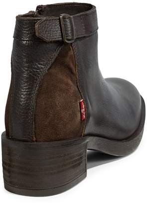 Levi's Meiss Leather Suede Ankle Boots