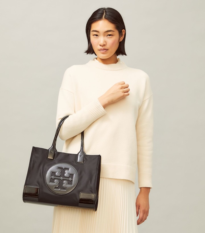 Tory Burch Ella Patent Mini Tote 2025