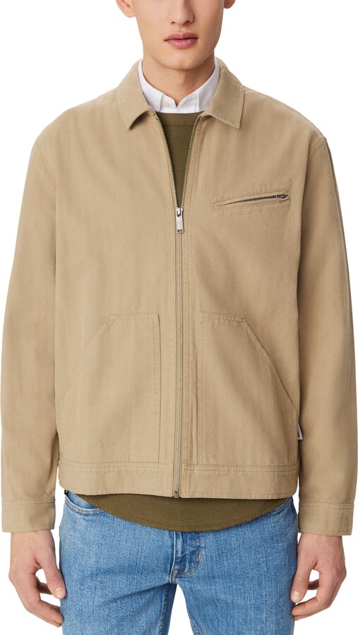 DAN別注　Canvas Forestiere Jacket Ecru Check Linen Forestiere Jacket – Drakes