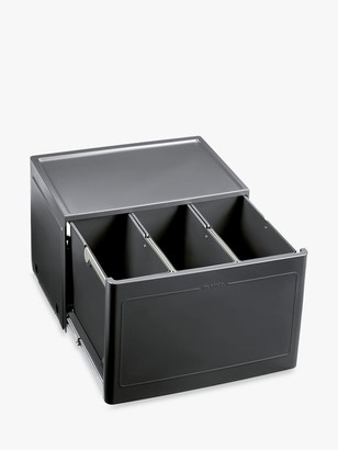 Blanco Select Botton Manual Under Counter 3 Section Pull-Out Kitchen Bin