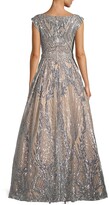 Thumbnail for your product : Mac Duggal Metallic Sequin Evening Gown