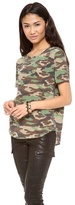 Thumbnail for your product : Equipment Riley Camo Silk Tee